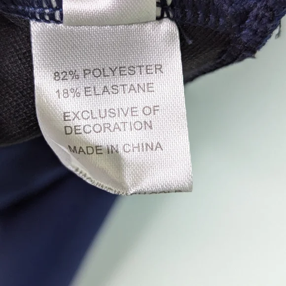 ROTITA Surplice Navy American Flag Print Tankini Set M 4th of July Patriotic - Picture 15 of 15